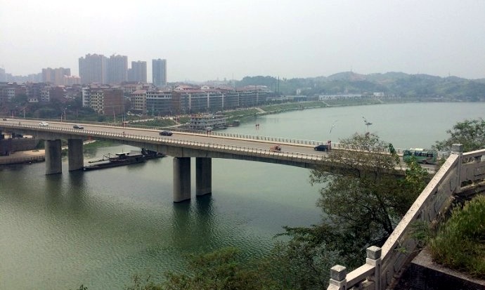 新邵资江二桥经大坪双清路端头跨资江至北岸赛双清