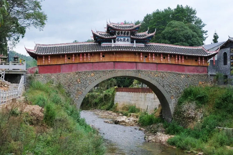 周宁县泗桥乡赤岩桥