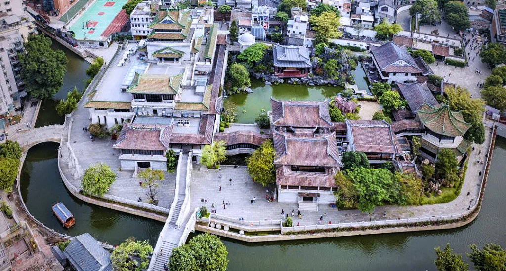 荔湾区荔枝湾涌叠月桥