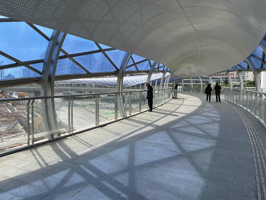 广州市区块链国际创新中心人行天桥