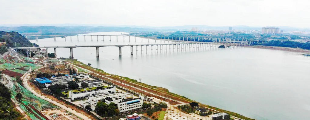 南充市清泉寺嘉陵江大桥