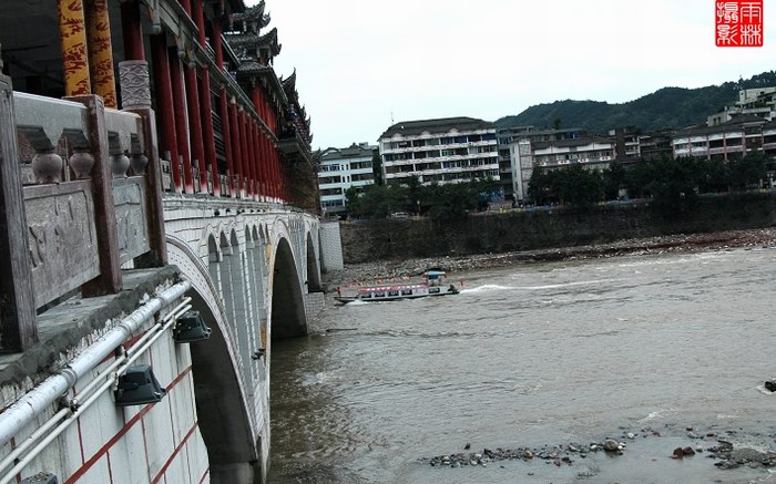 雅安市雅州廊桥　