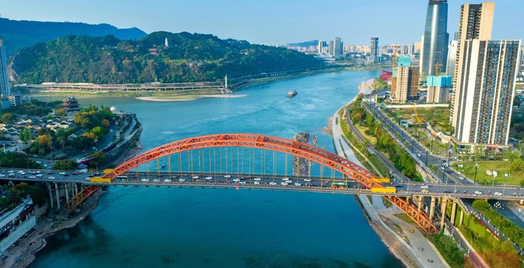 宜宾市戎州金沙江大桥